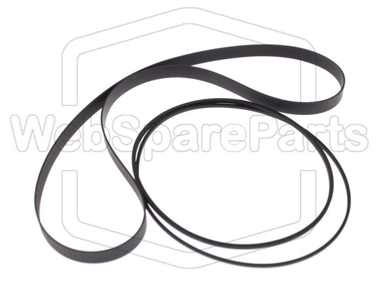 Hihnasarja kasettidekin hihnavetovaraosa Yamaha TC-800D