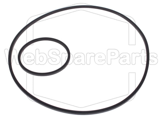 Hihnasarja ja varaosat videonauhurin korjaukseen Panasonic NV-8500