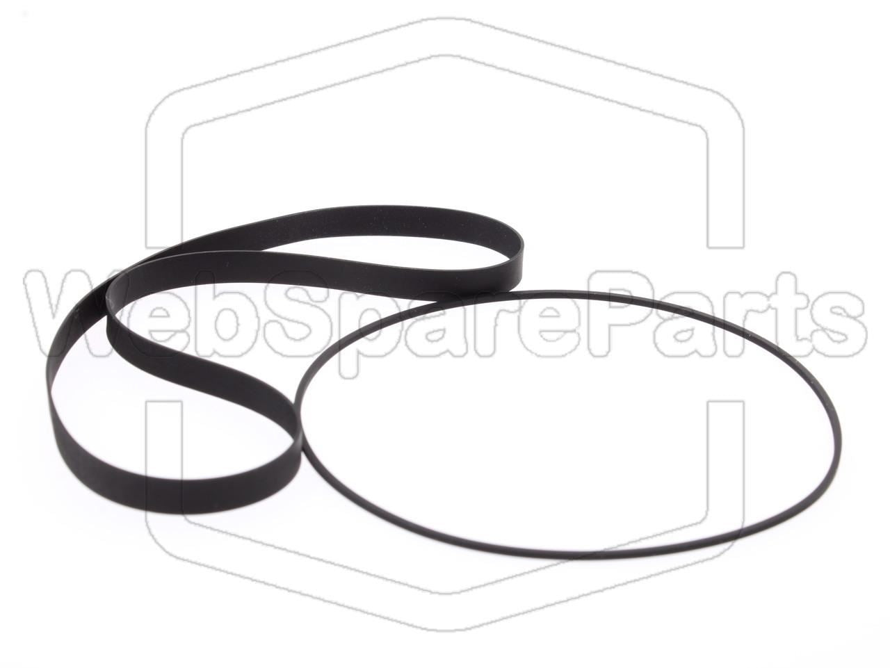 Hihnasarja kasettidekin hihnavetovaraosa Akai GX-C570DII