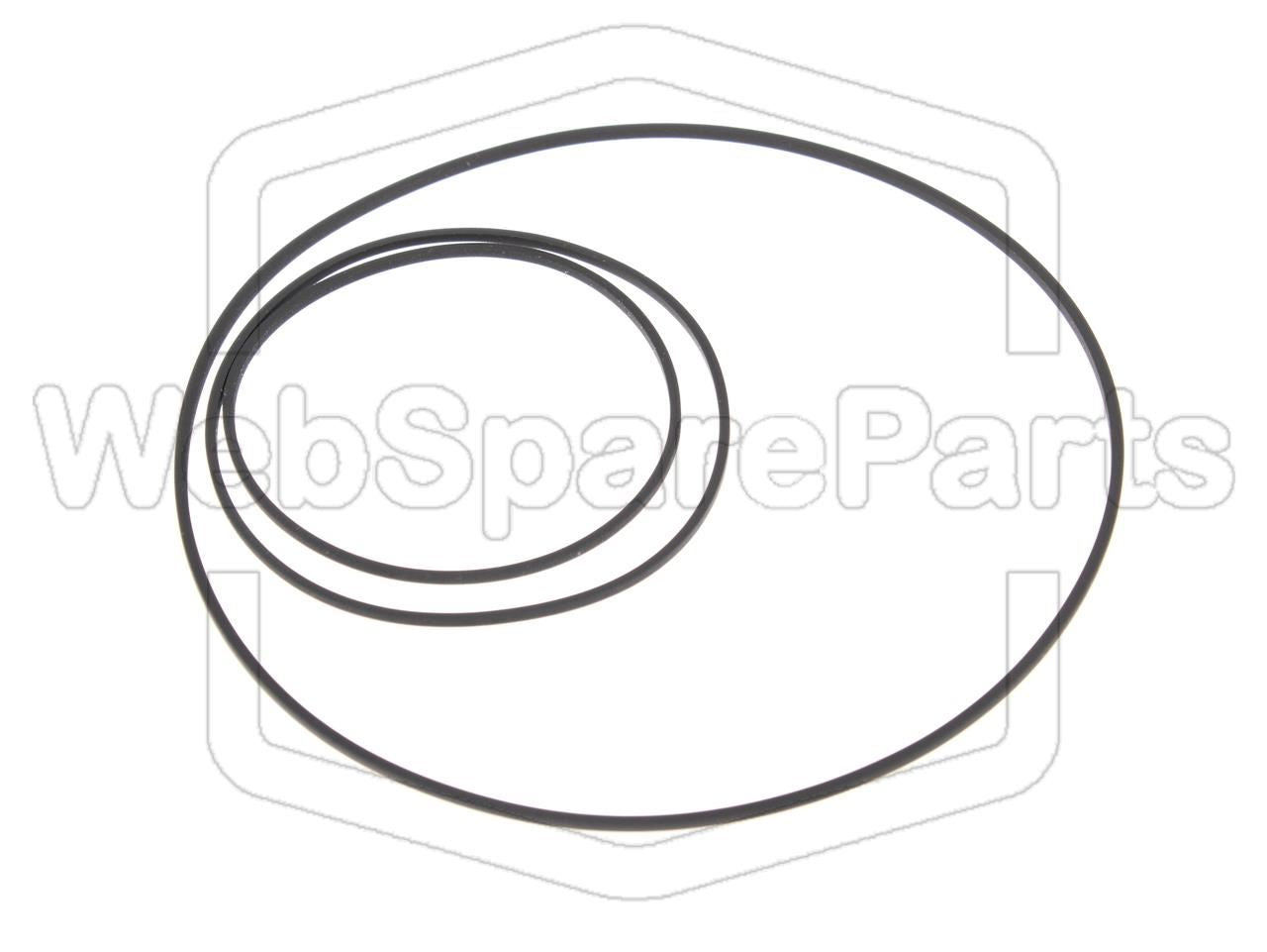 Hihnasarja kasettidekin hihnavetovaraosa Sony HST-79