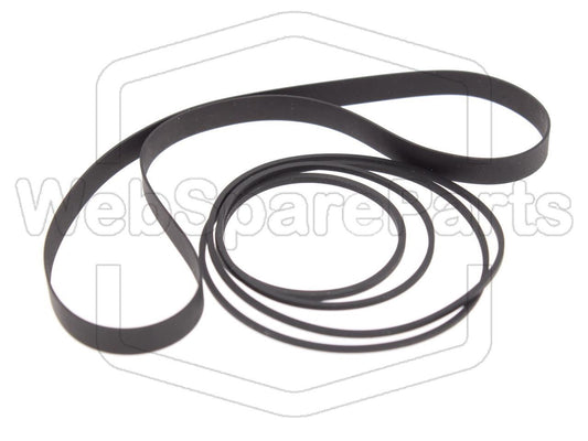 Hihnasarja kasettidekin hihnavetovaraosa Sansui SC-3330