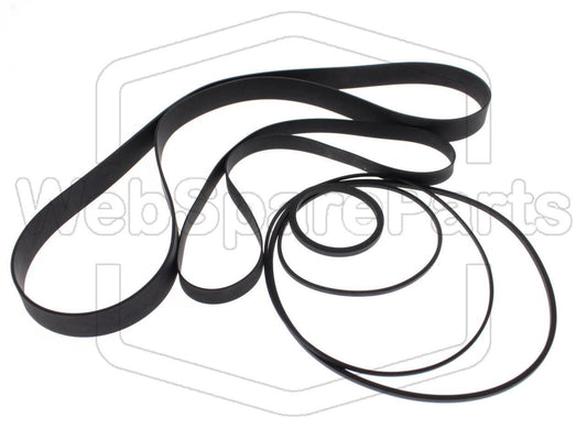 Hihnasarja ja varaosat videonauhurin korjaukseen Panasonic NV-8150