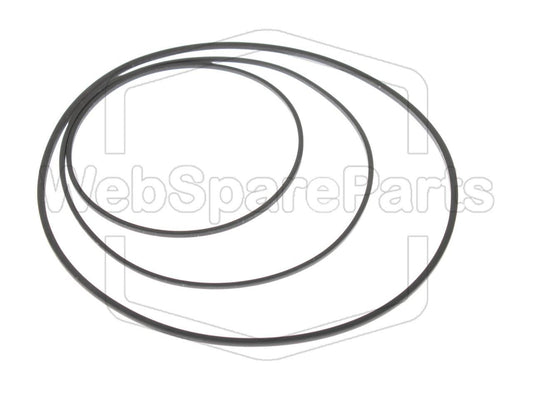 Hihnasarja kasettidekin hihnavetovaraosa Superscope CD310