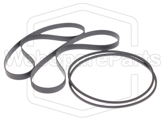 Varaosahihnasarja kaksoiskasettidekin Pioneer PDC-P420