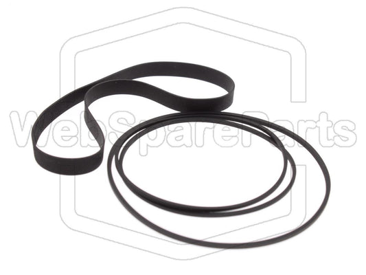 Hihnasarja kasettidekin hihnavetovaraosa Sansui SC-2110