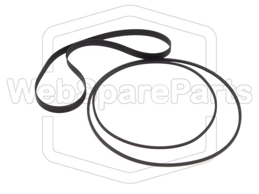 Hihnasarja kasettidekin hihnavetovaraosa Sansui D-59M