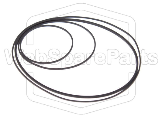 Hihnasarja kasettidekin hihnavetovaraosa Kenwood KX-502