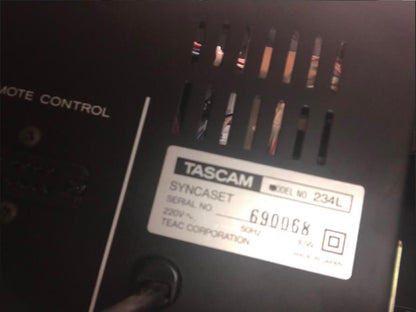 Hihnasarja kasettidekin hihnavetovaraosa Teac Tascam 234 L SYNCASET