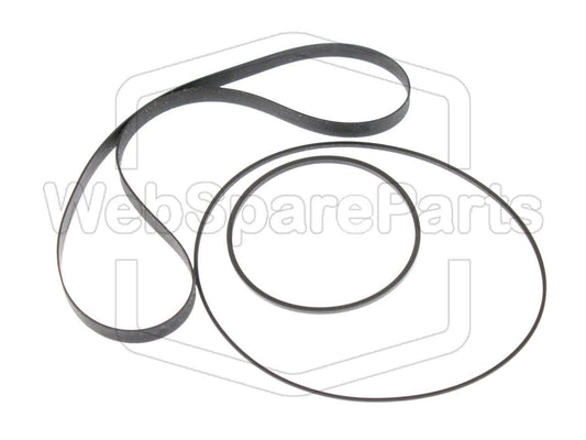 Hihnasarja kasettidekin hihnavetovaraosa Marantz 5010