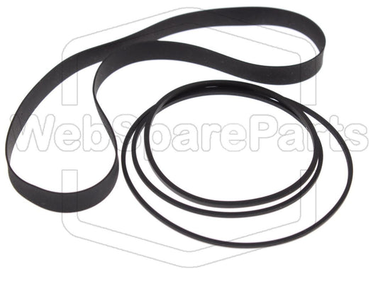 Hihnasarja ja varaosat videonauhurin korjaukseen Sharp VC-8481